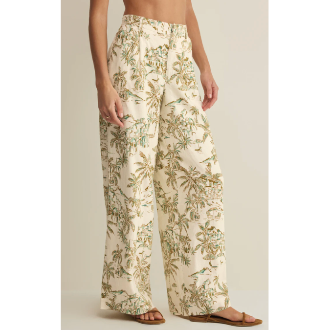 Overlook Tiki Tide Linen Pant