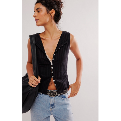 Tilly Vest {Black}