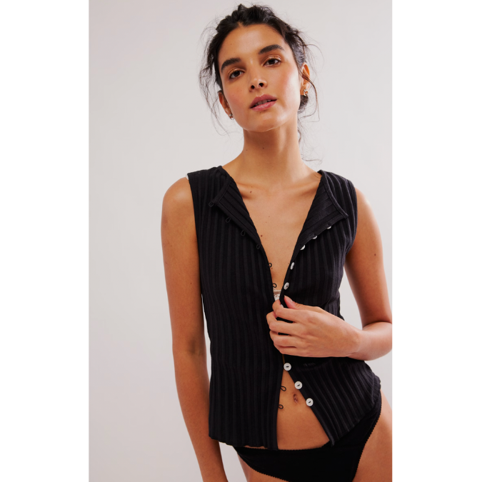 Tilly Vest {Black}