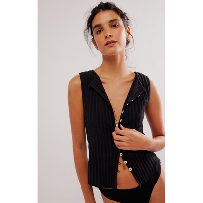 Tilly Vest {Black}
