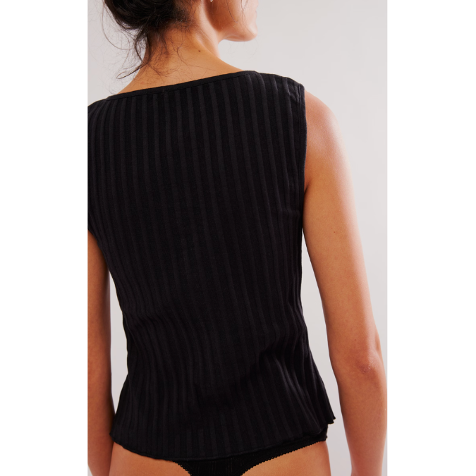 Tilly Vest {Black}