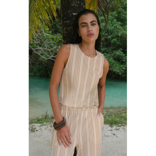 Sloane Knit Striped Top