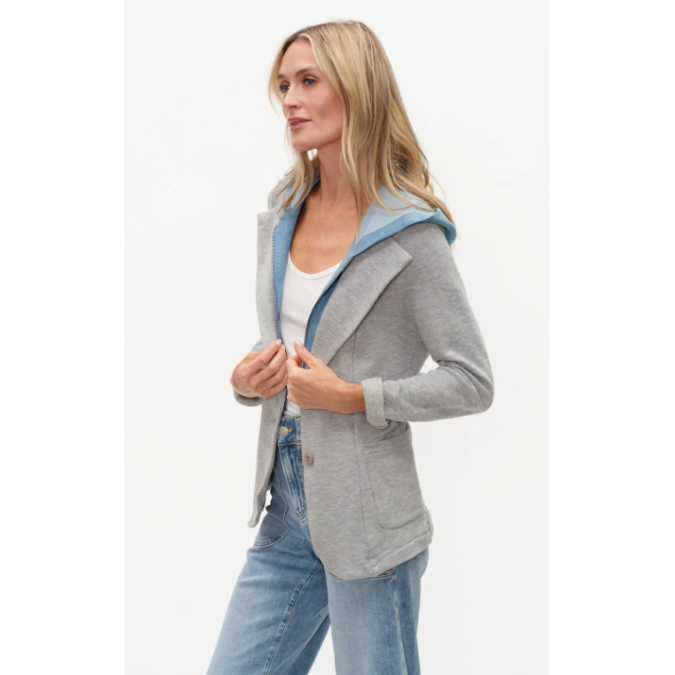 Torino Blazer {Heather Grey}