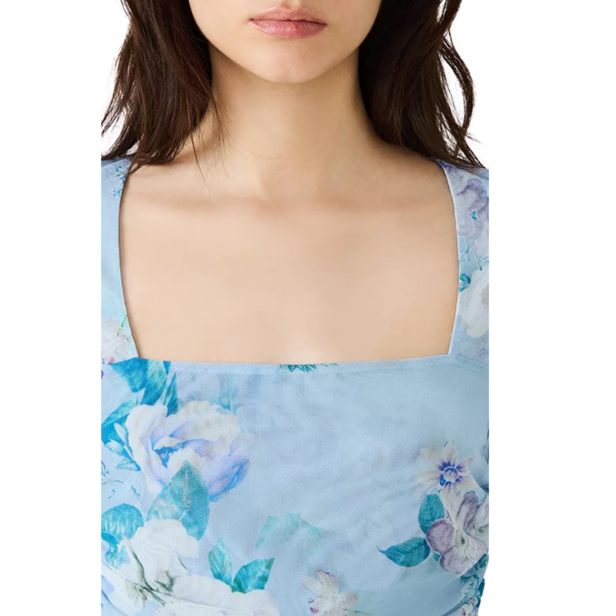 Zinia Mesh Top