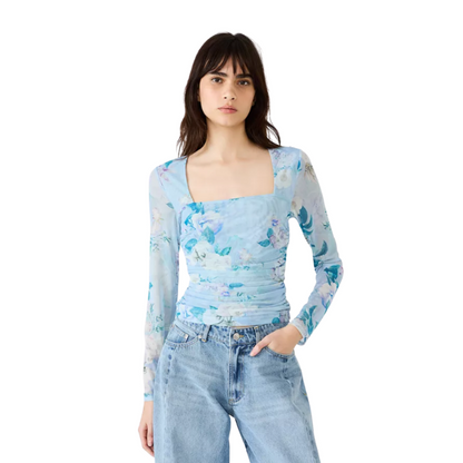 Zinia Mesh Top